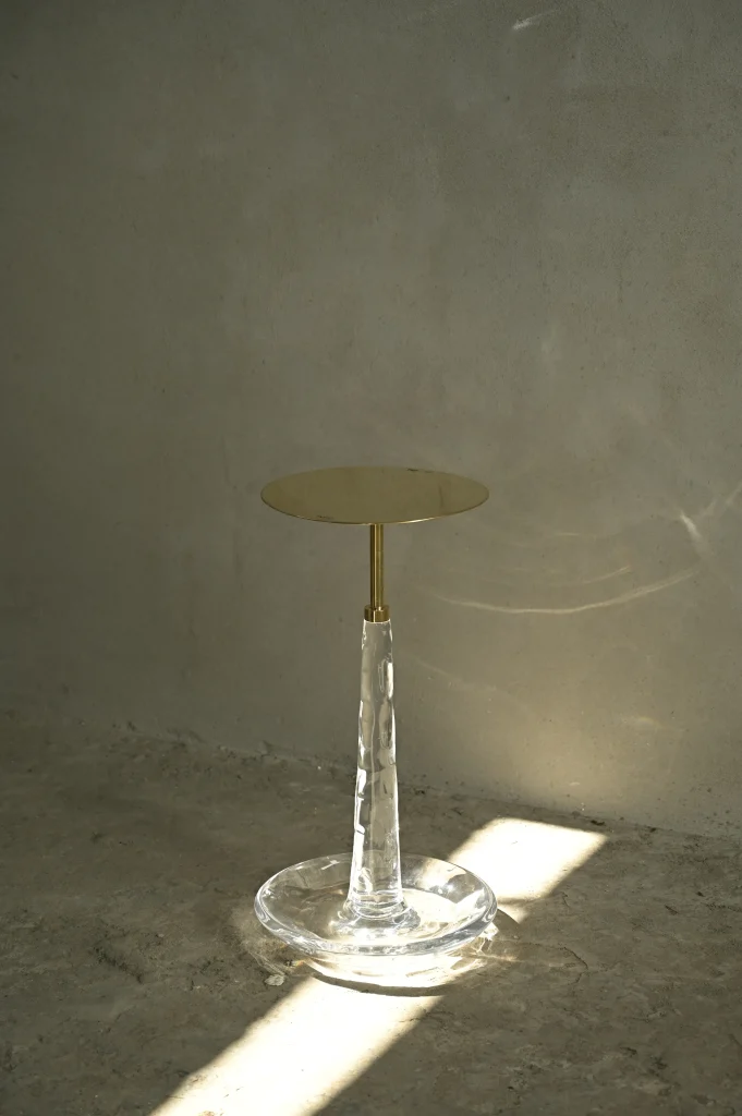 Tap - Brass & Acrylic Drink Table — 13
