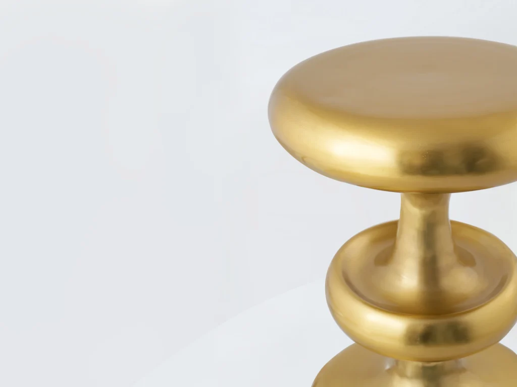 Atom - Aluminum Side Table — 2