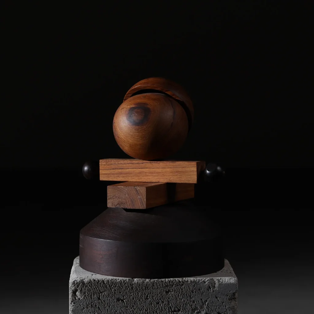 Shibui Wooden Sculpture — 3
