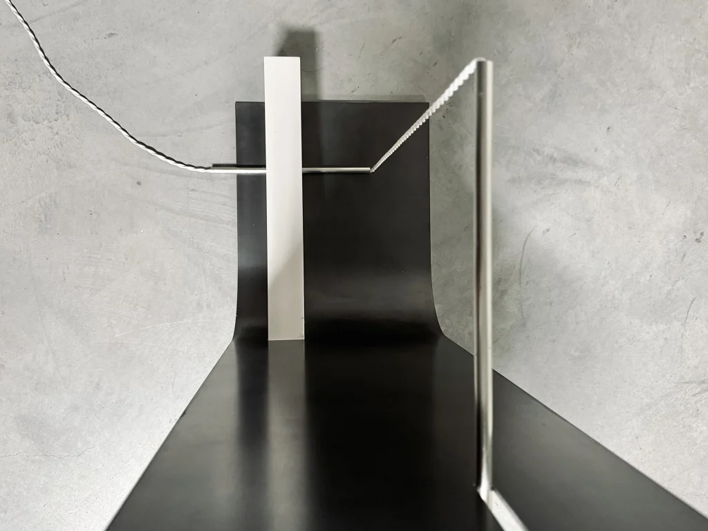Equo 2.0 - Marble, Iron & Stainless Steel Floor Lamp — 5