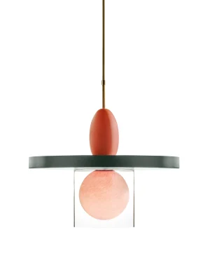Eirene - Glass & Ceramic Pendant Lamp