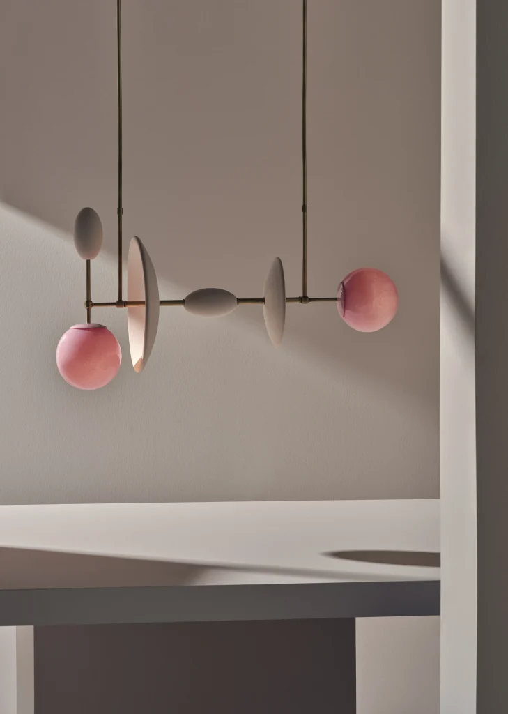 Algaea Pendant Lamp in Glass and Ceramic — 2