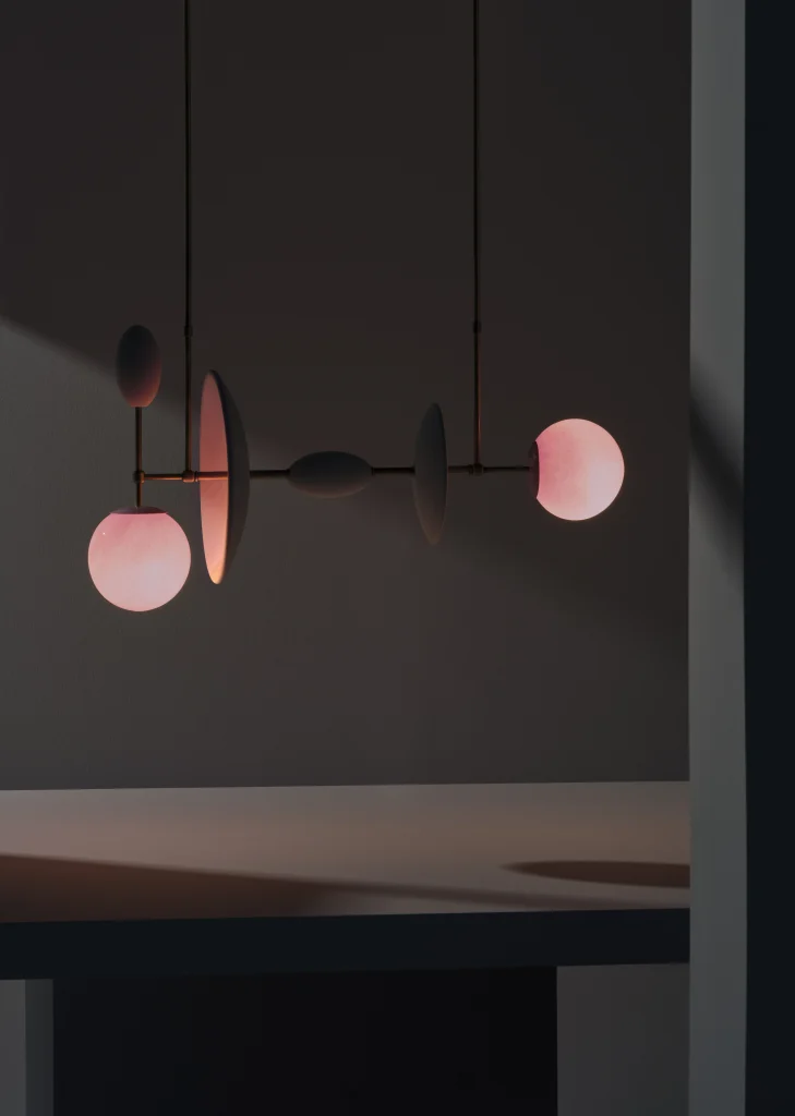 Algaea Pendant Lamp in Glass and Ceramic — 3