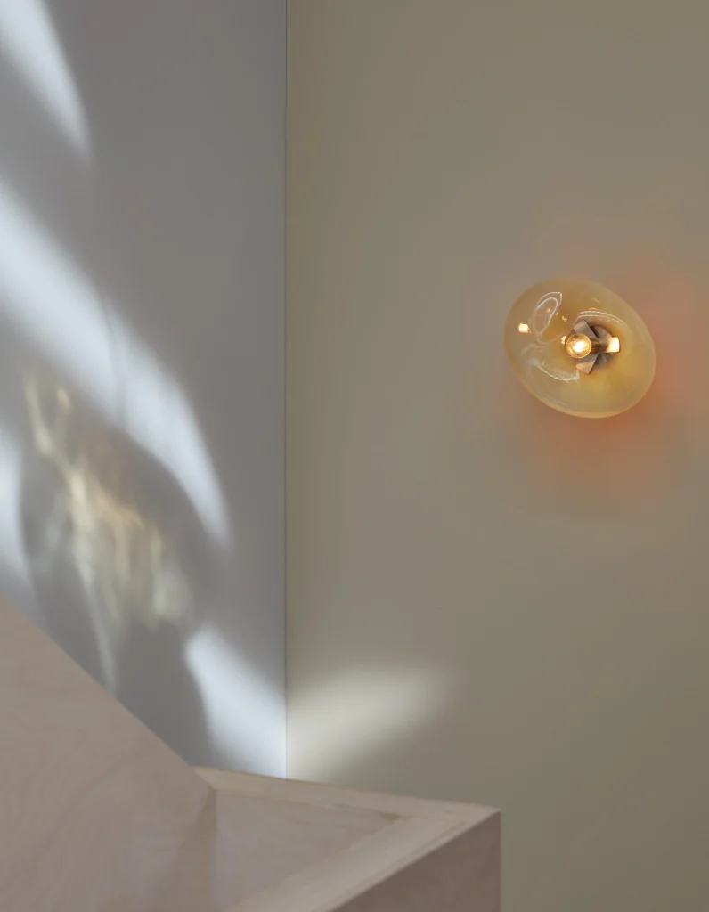 Haumea Amorph Wall Lamp - Single, Silver Smoke — 5