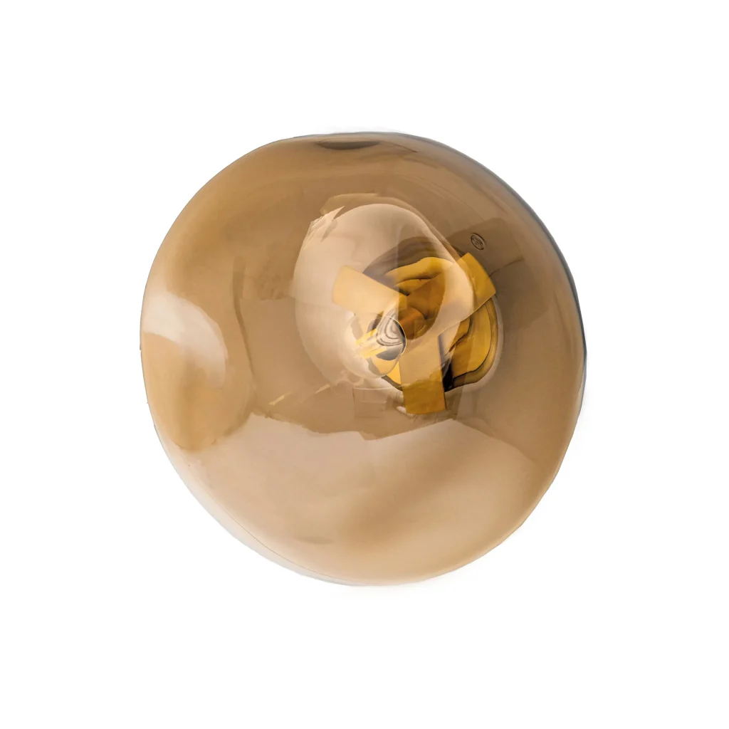 Haumea Amorph Wall Lamp - Single, Silver Smoke — 10