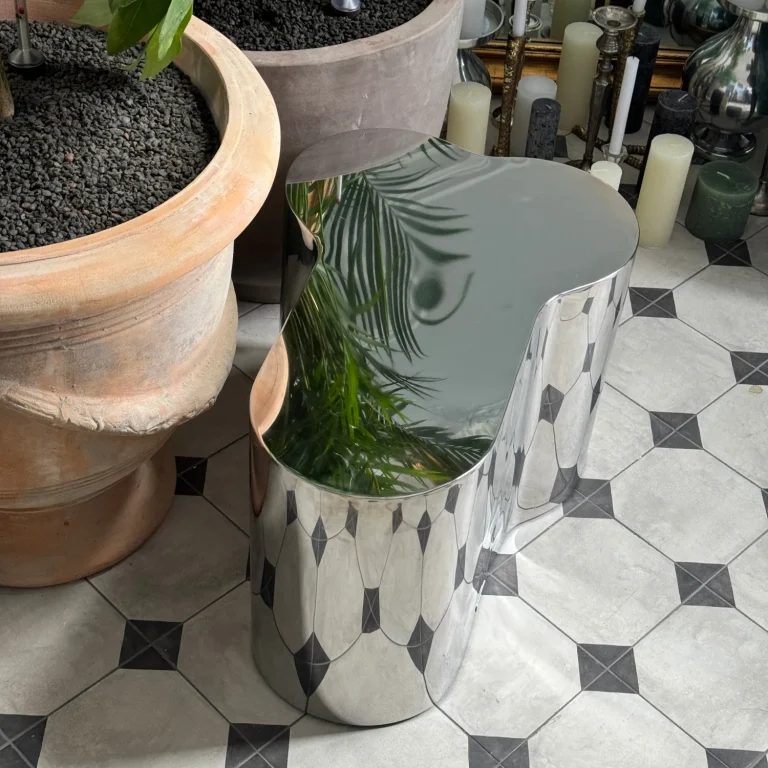 Lovedick Sst - Stainless Steel Side Table — 9