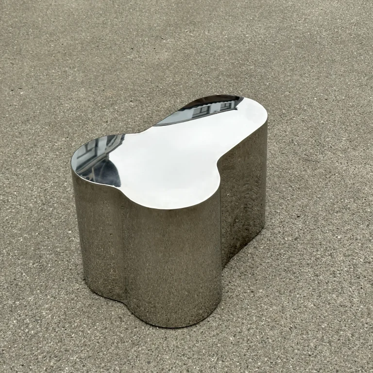 Lovedick Sst - Stainless Steel Side Table — 12