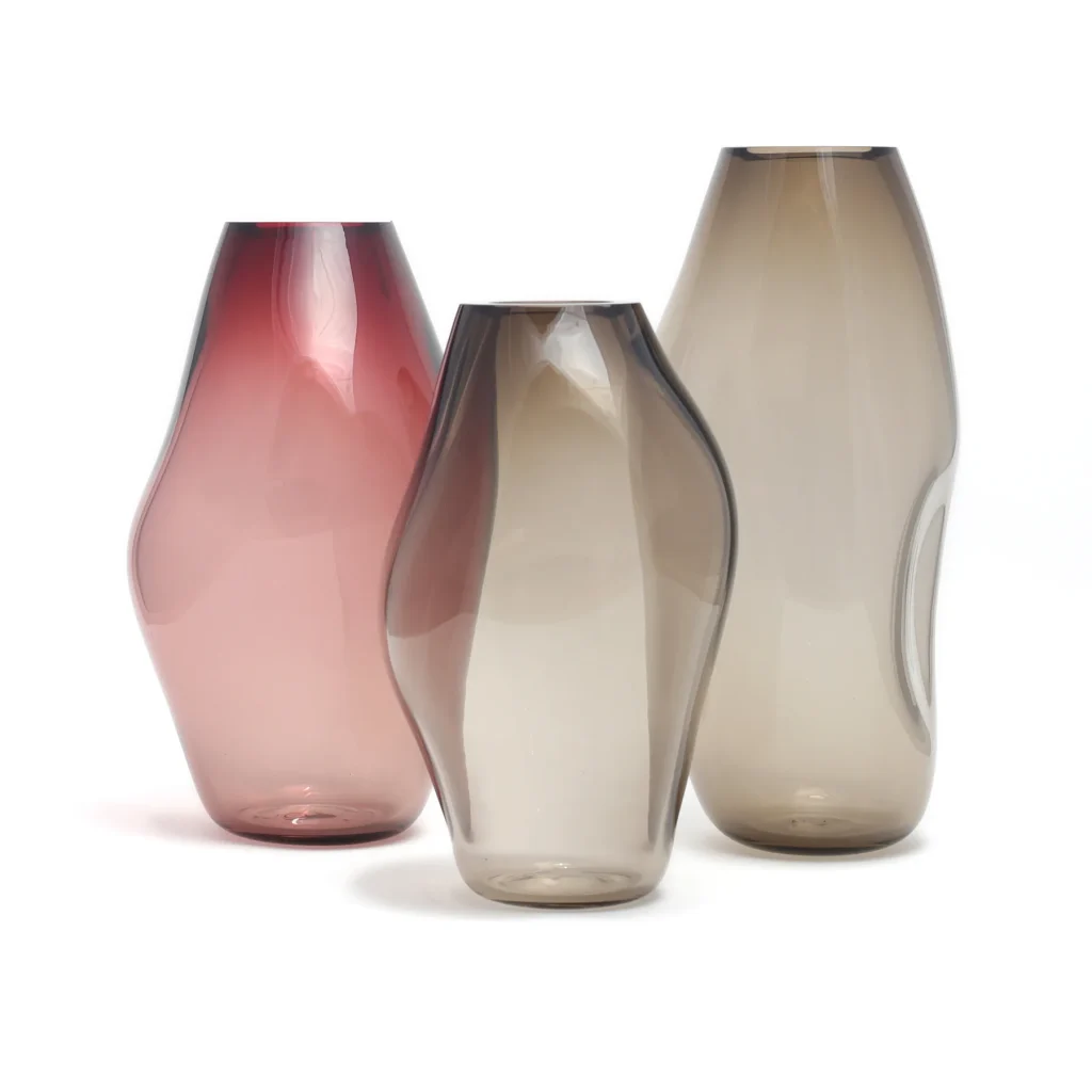 Supernova 4 Vase - Amber Iridescent — 12