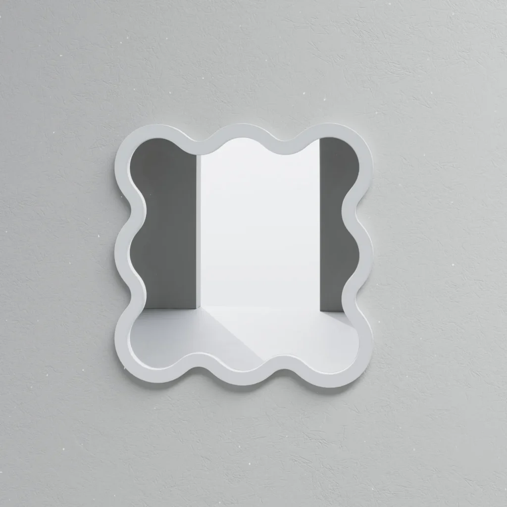 Hvyli 8 - Wavy Wall Mirror — 5