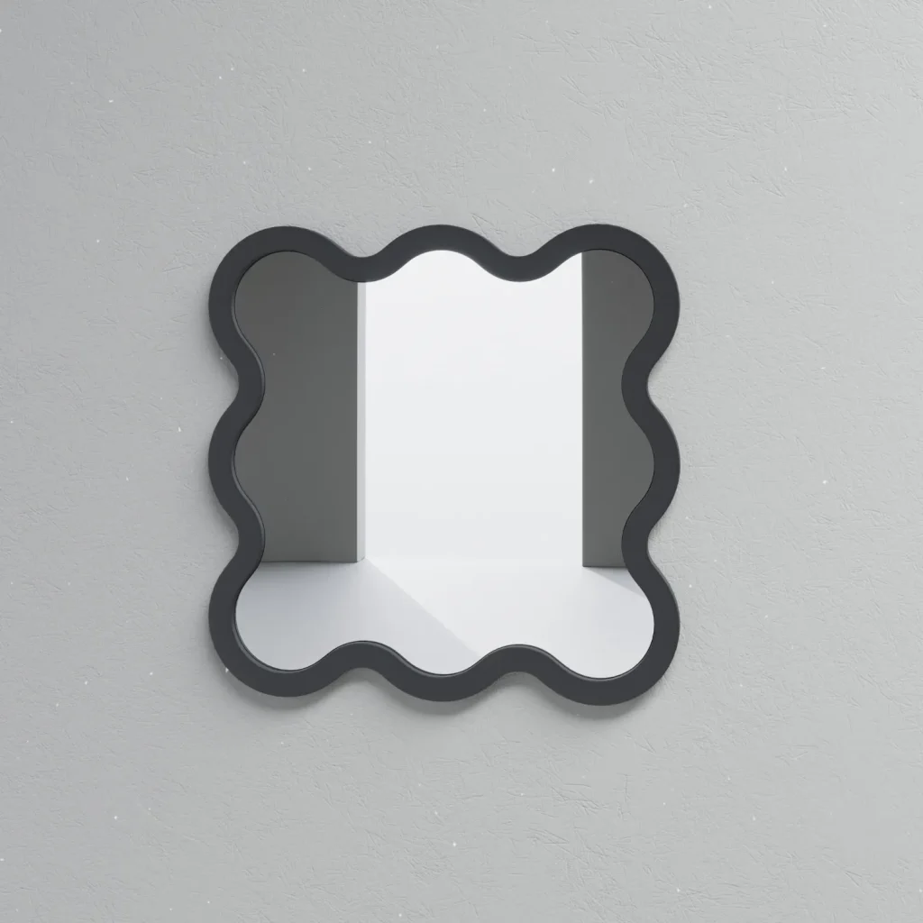 Hvyli 8 - Wavy Wall Mirror — 6