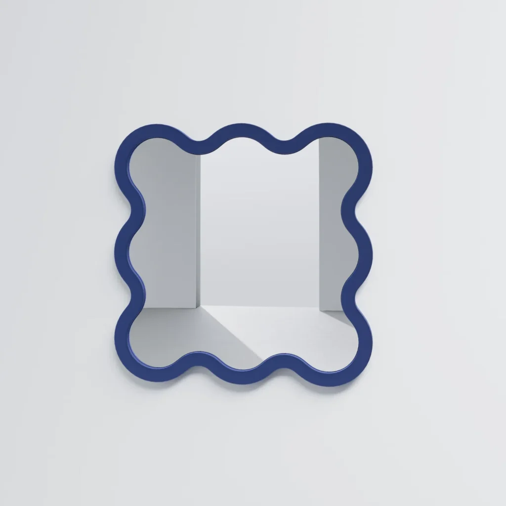 Hvyli 8 - Wavy Wall Mirror — 7