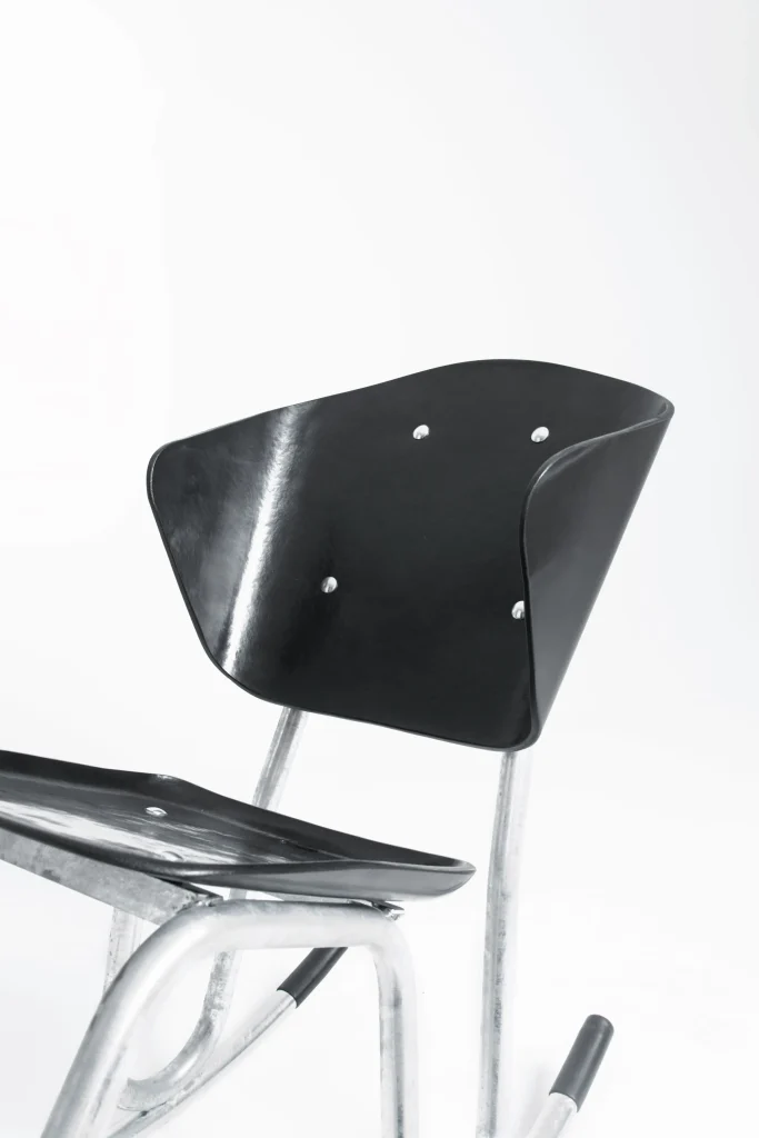 Wiebel Kroez - Steel Accent Chair — 3