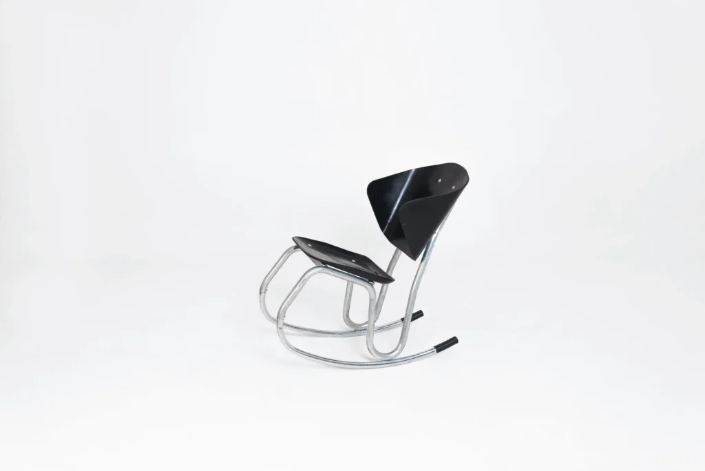 Wiebel Kroez - Steel Accent Chair — 6