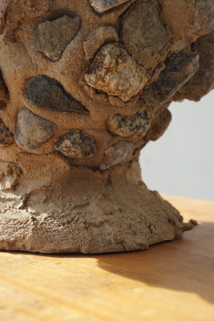 Observe, Scavenge, Reflect, Improvise, Make, Adapt - Concrete & Stone Vase — 2