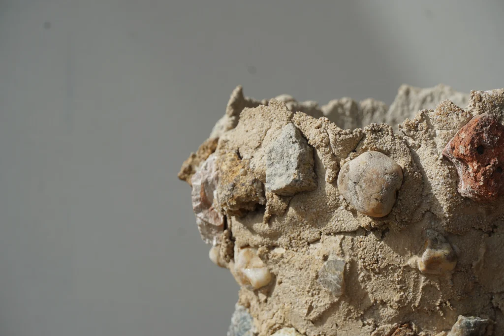 Observe, Scavenge, Reflect, Improvise, Make, Adapt - Concrete & Stone Vase — 4