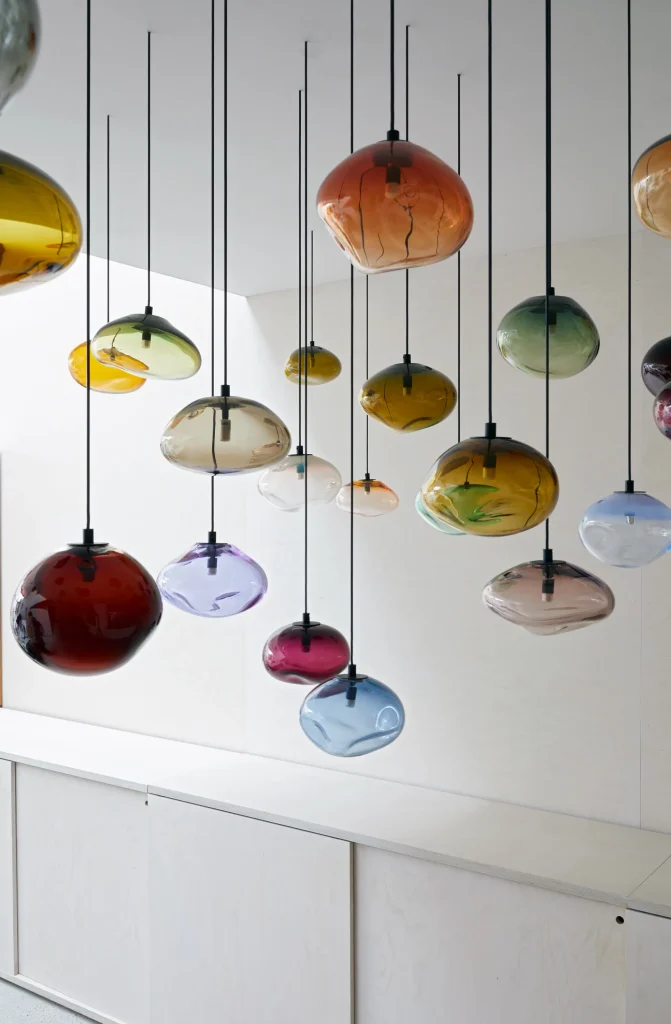 3 Starglow Pendant Lamp in Blown Glass — 5