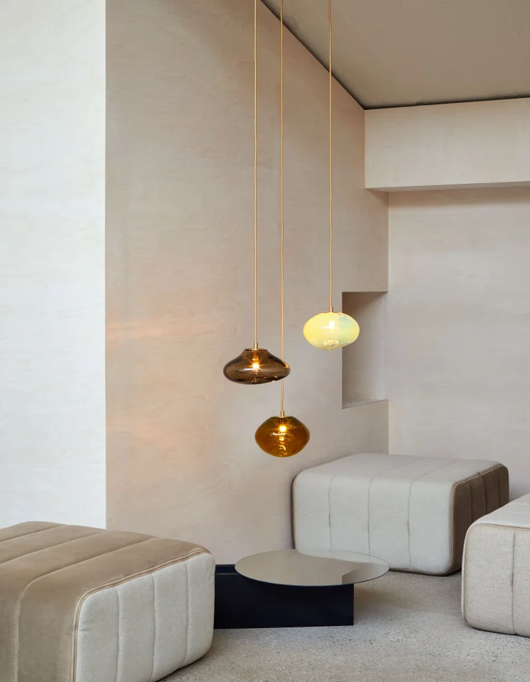 3 Starglow Pendant Lamp in Blown Glass — 3