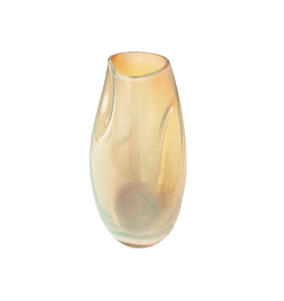 Supernova 4 Vase - Amber Iridescent — 14