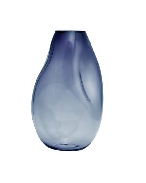 Supernova 4 Vase - Steel Blue