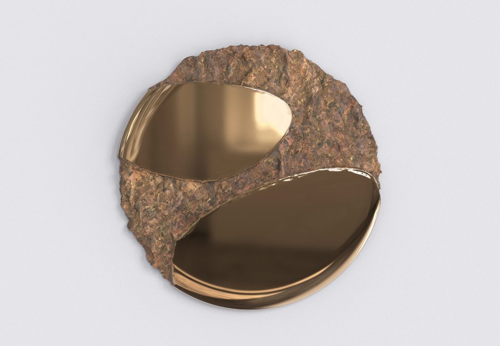Apollo - Cast Bronze Wall Mirror — 4