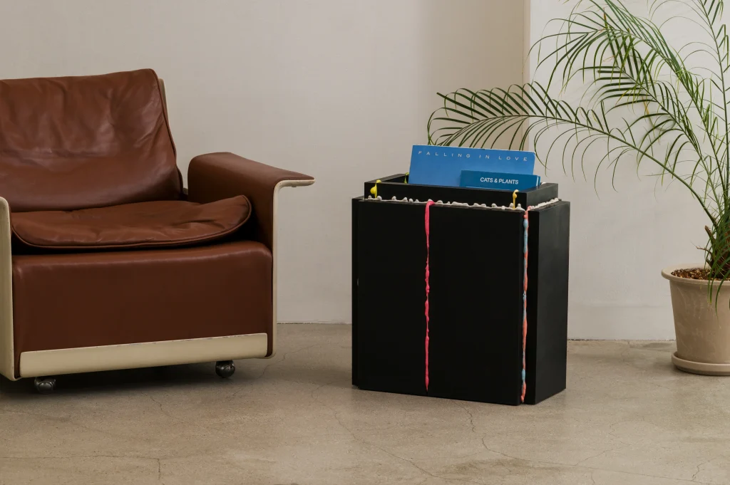 B. S. P Series, Black Edition, Recycled Plastic Magazine Rack — 3