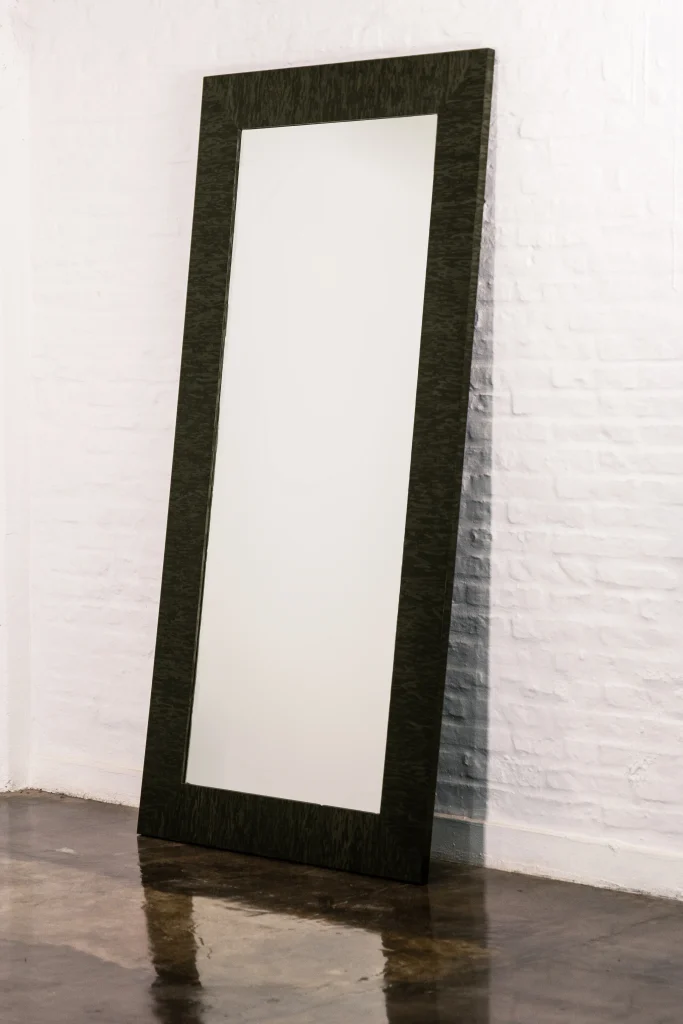 Desdemona - Black Maple Wood Large Standing Mirror — 2