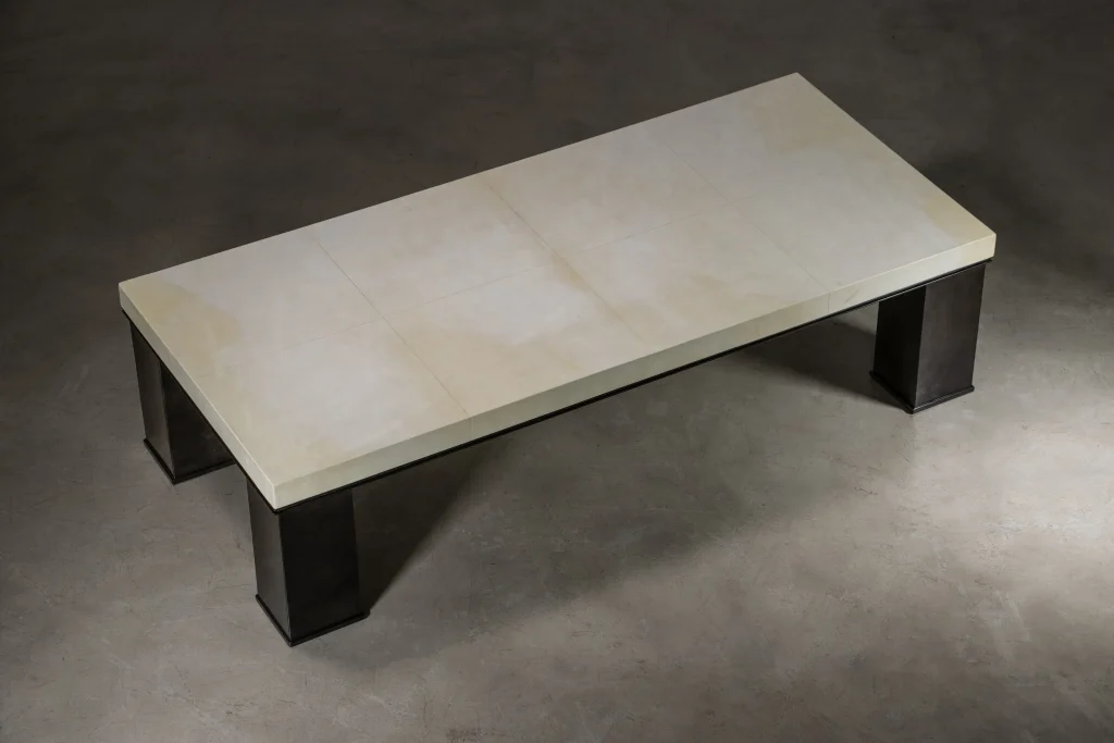 Michelangelo - Metal & Parchment Coffee Table — 15