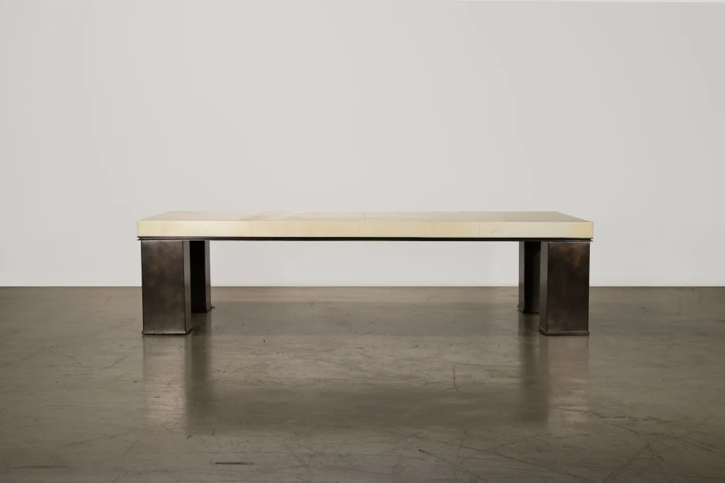 Michelangelo - Metal & Parchment Coffee Table — 18
