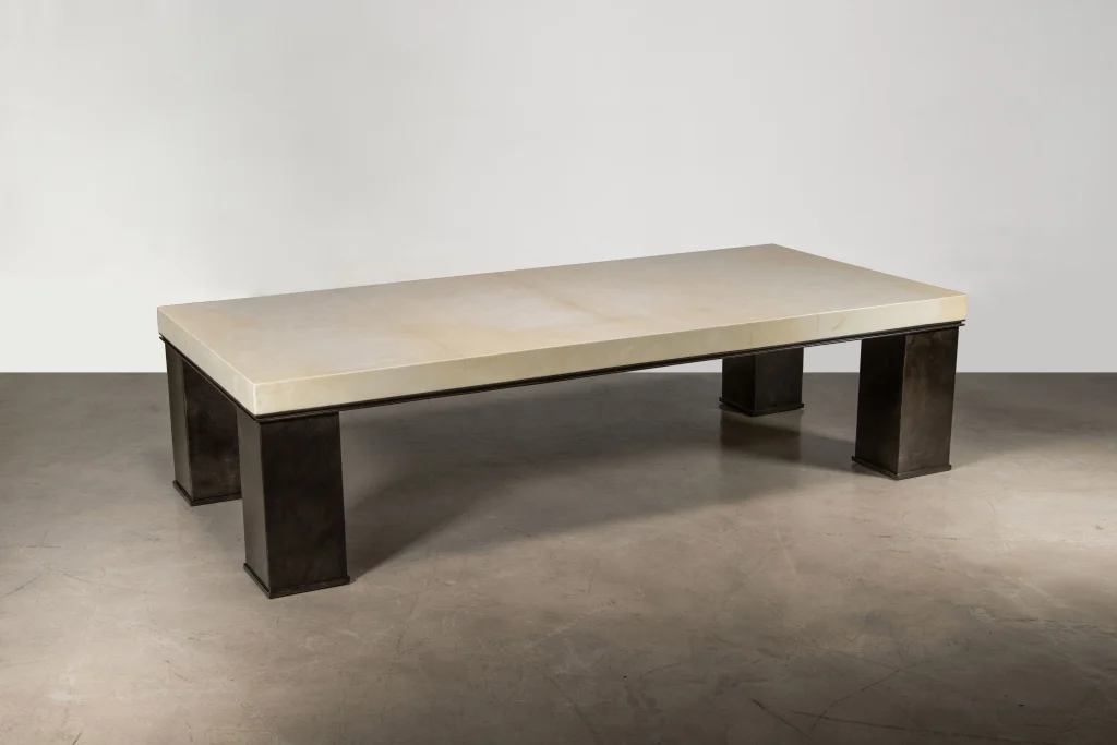 Michelangelo - Metal & Parchment Coffee Table — 20