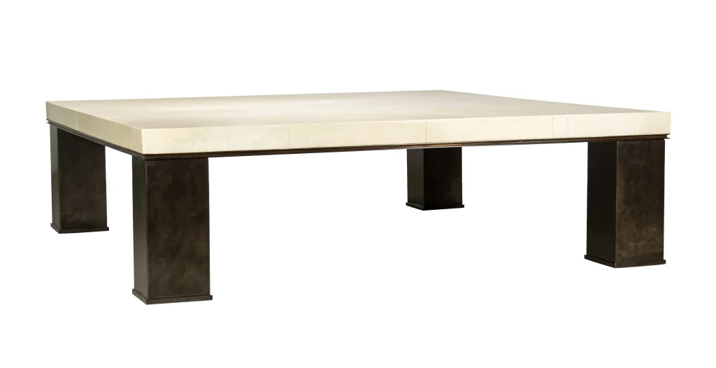Michelangelo - Metal & Parchment Coffee Table — 21