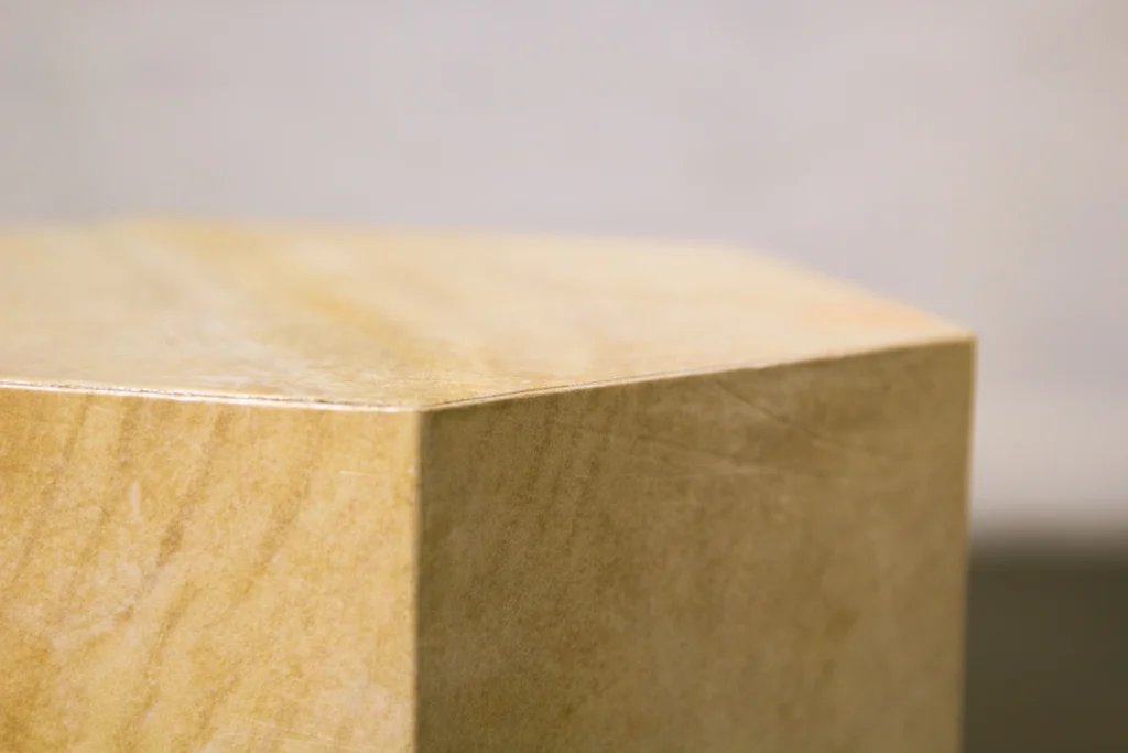 Pergamino Hex - Modern Minimal Parchent Hexagonal Side Table — 8