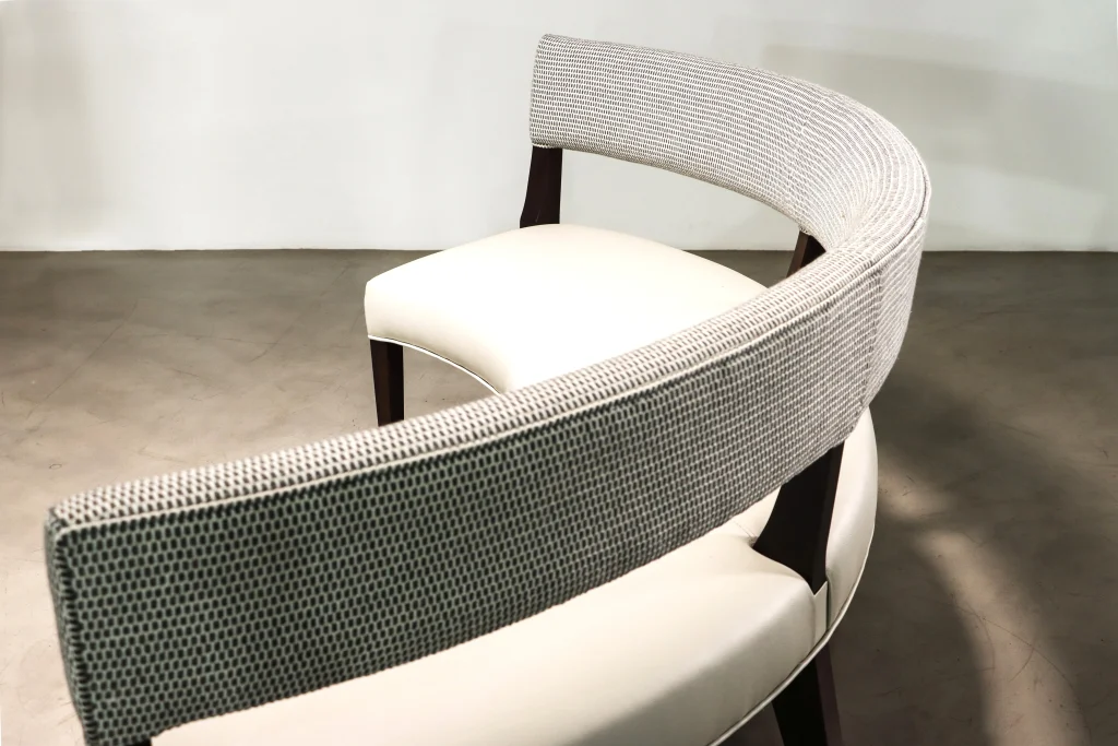 Bruno - Modern Exotic Wood Booth Seating — 8