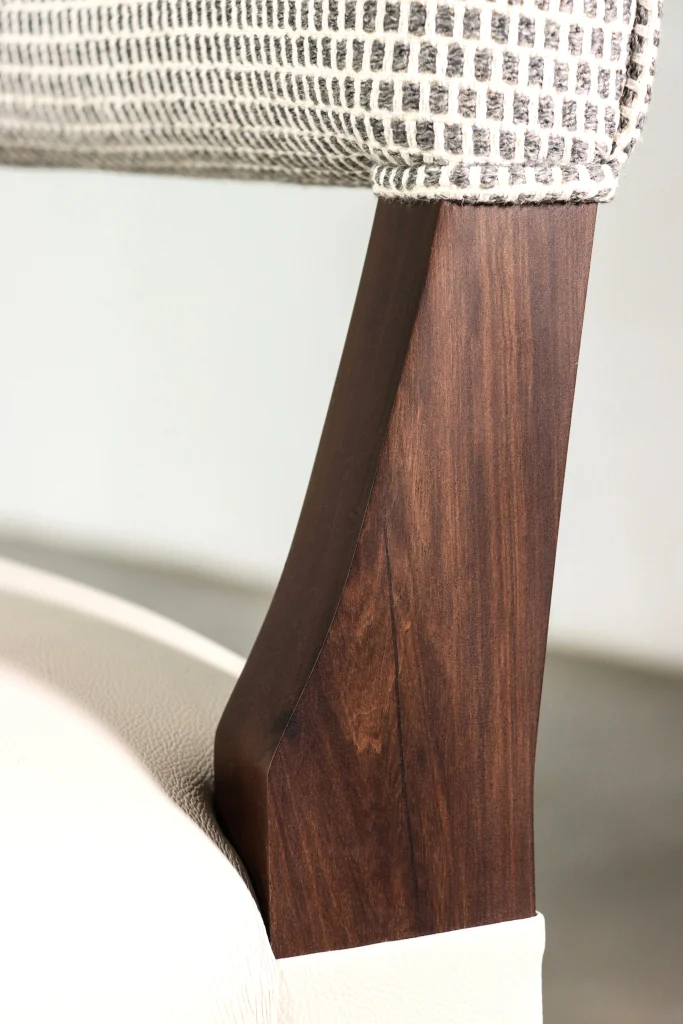Bruno - Modern Exotic Wood Booth Seating — 13