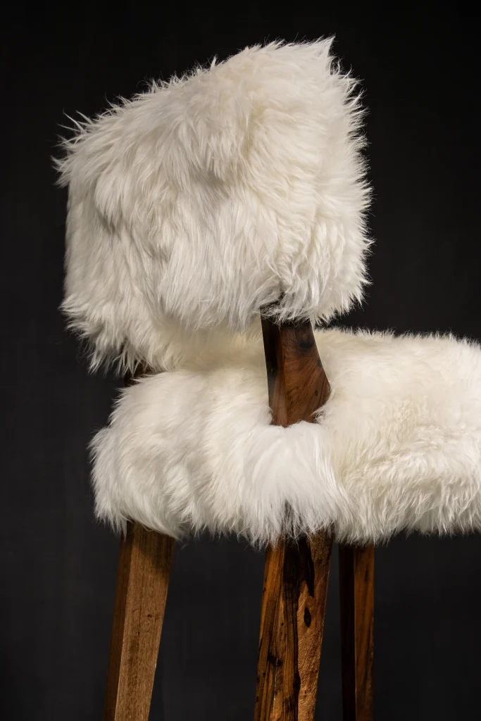 Bruno - Modern Bar Stool In Argentine Solid Wood — 9