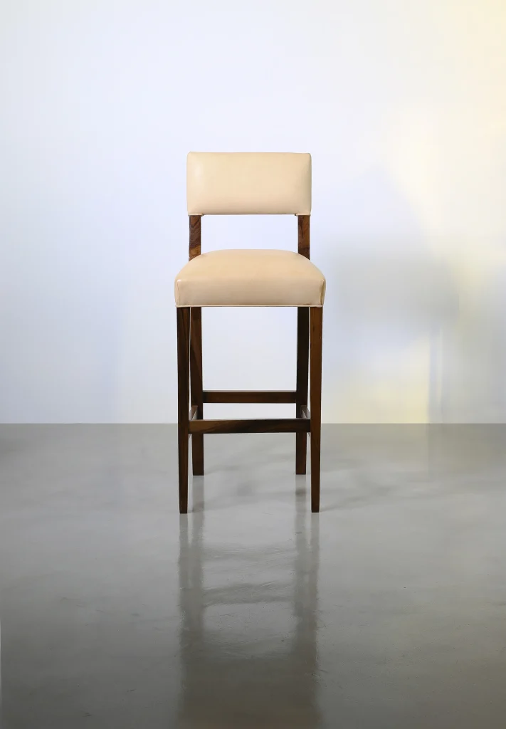 Bruno - Modern Bar Stool In Argentine Solid Wood — 13