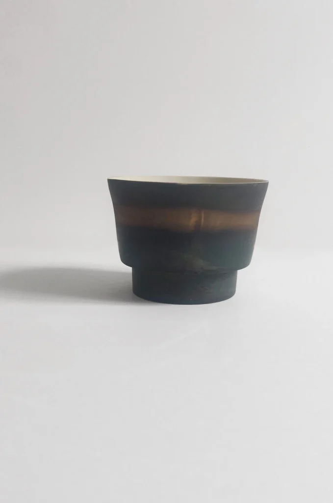 Paysages - Black And Yellow Small Bowl — 4