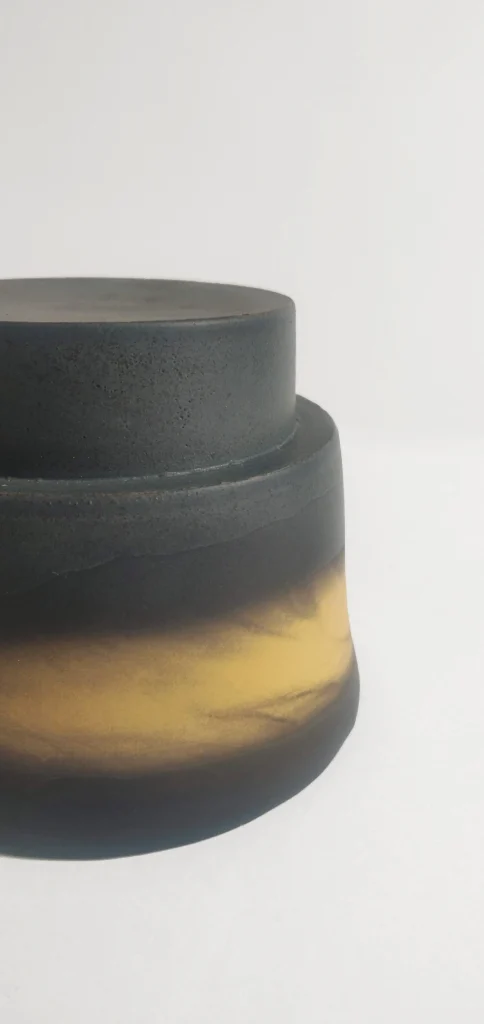 Paysages - Black And Yellow Small Bowl — 7