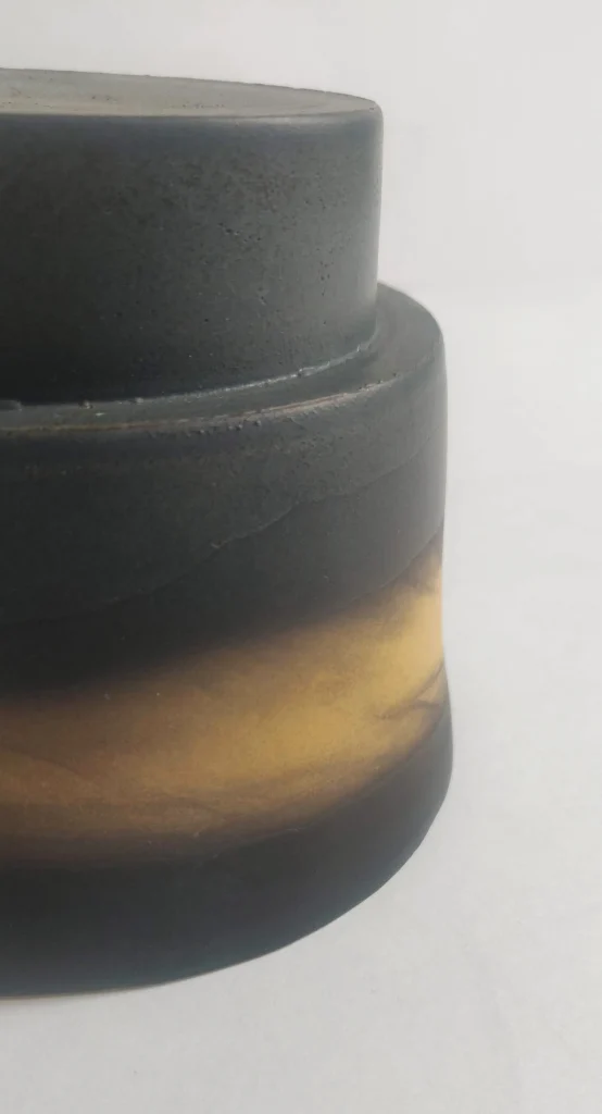 Paysages - Black And Yellow Small Bowl — 8
