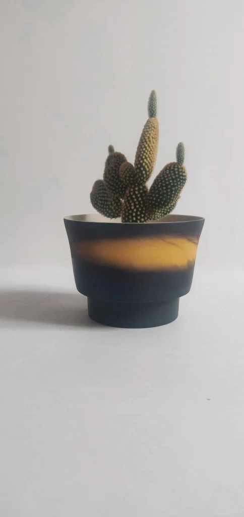 Paysages - Black And Yellow Small Bowl — 10