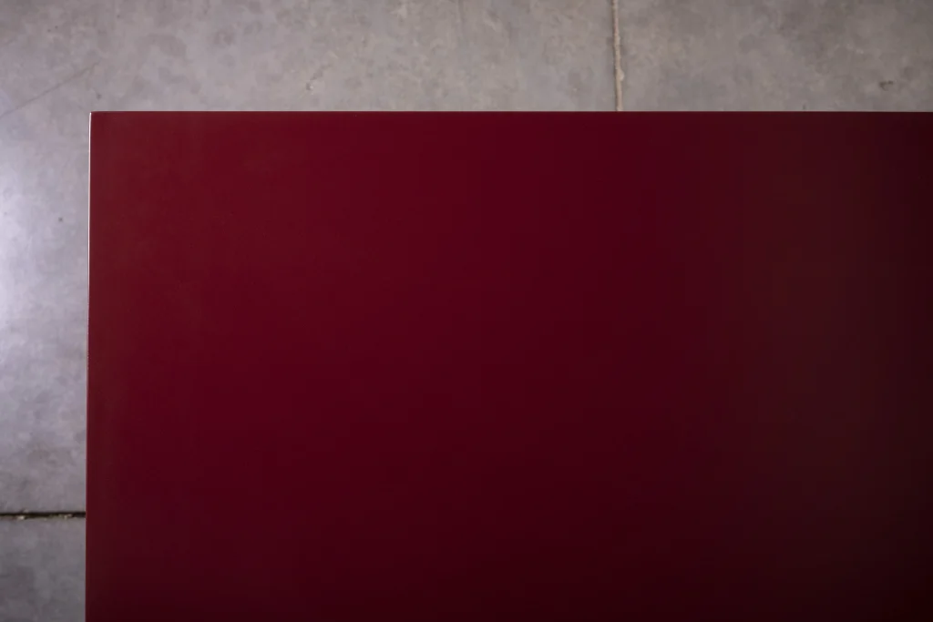 Bdr - Dark Red Dining Table — 3