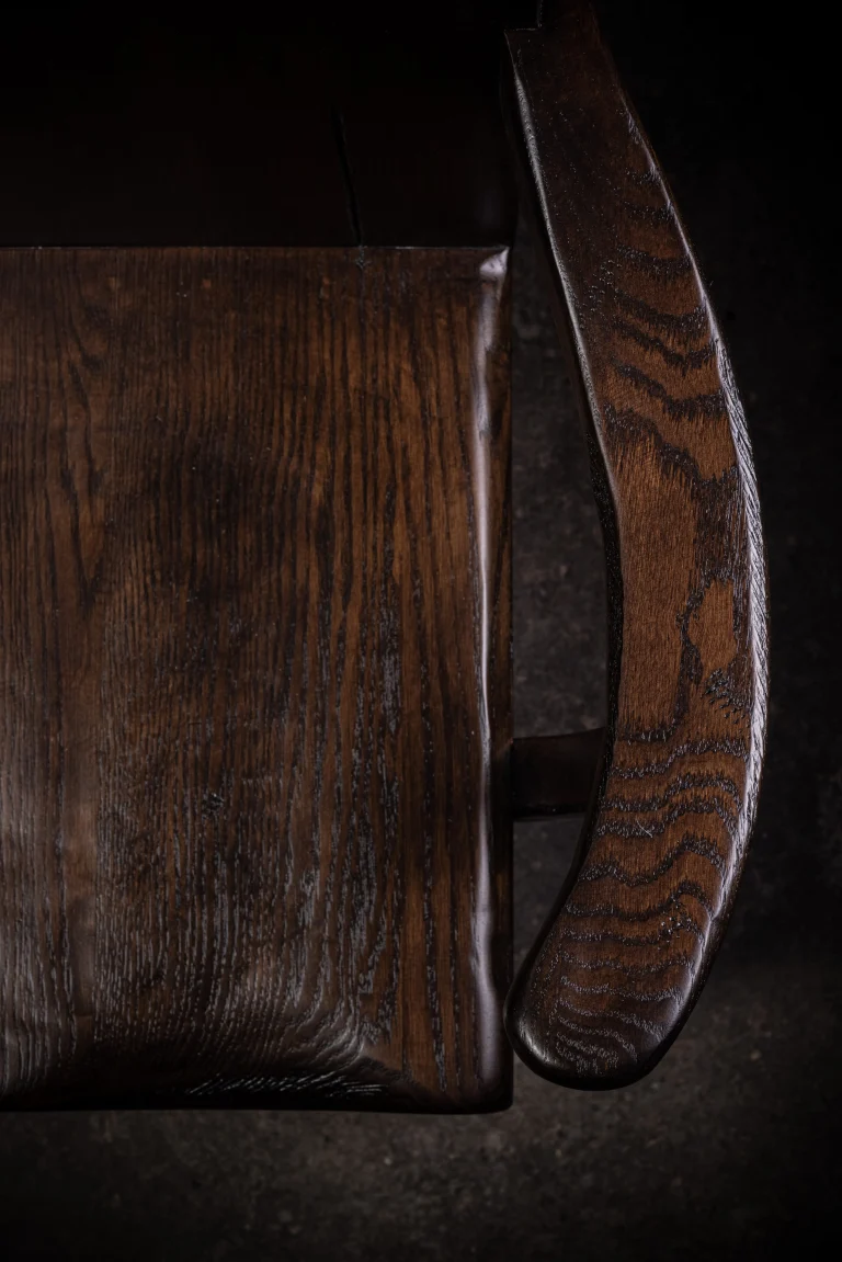 1983 - Carved Oak Armchair — 2