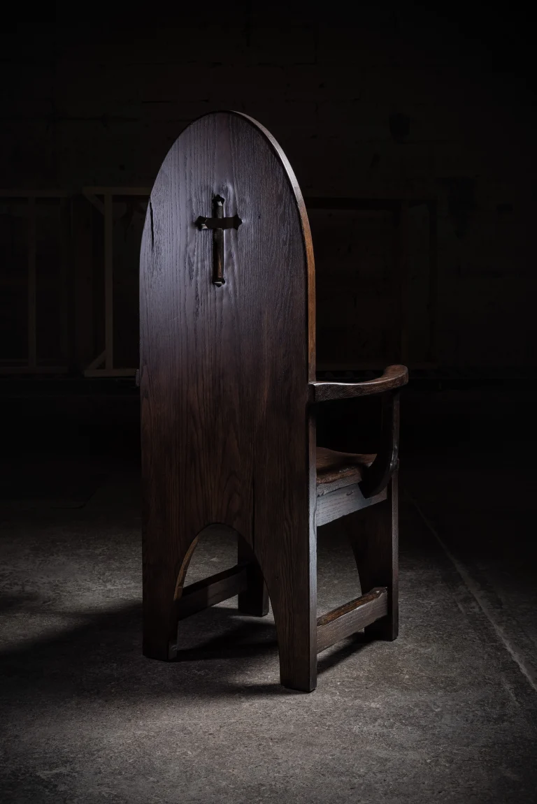 1983 - Carved Oak Armchair — 4