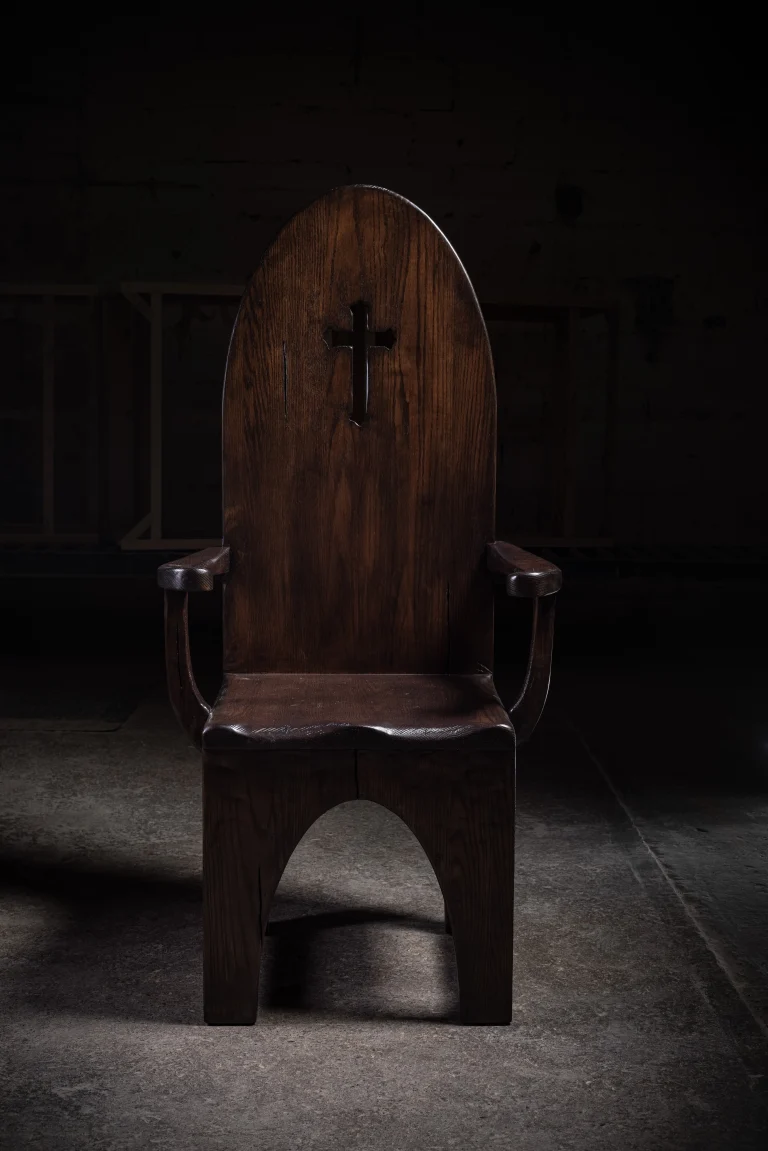 1983 - Carved Oak Armchair — 5