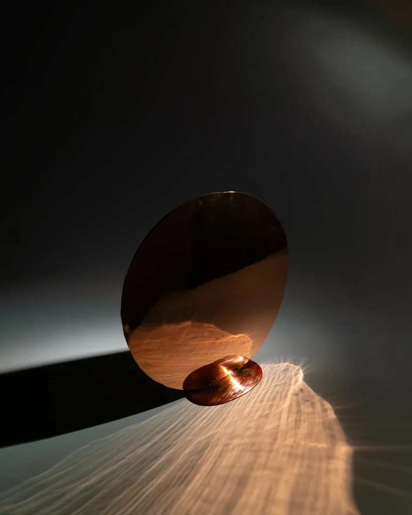 V536cu "orbis" - Copper Vase — 2