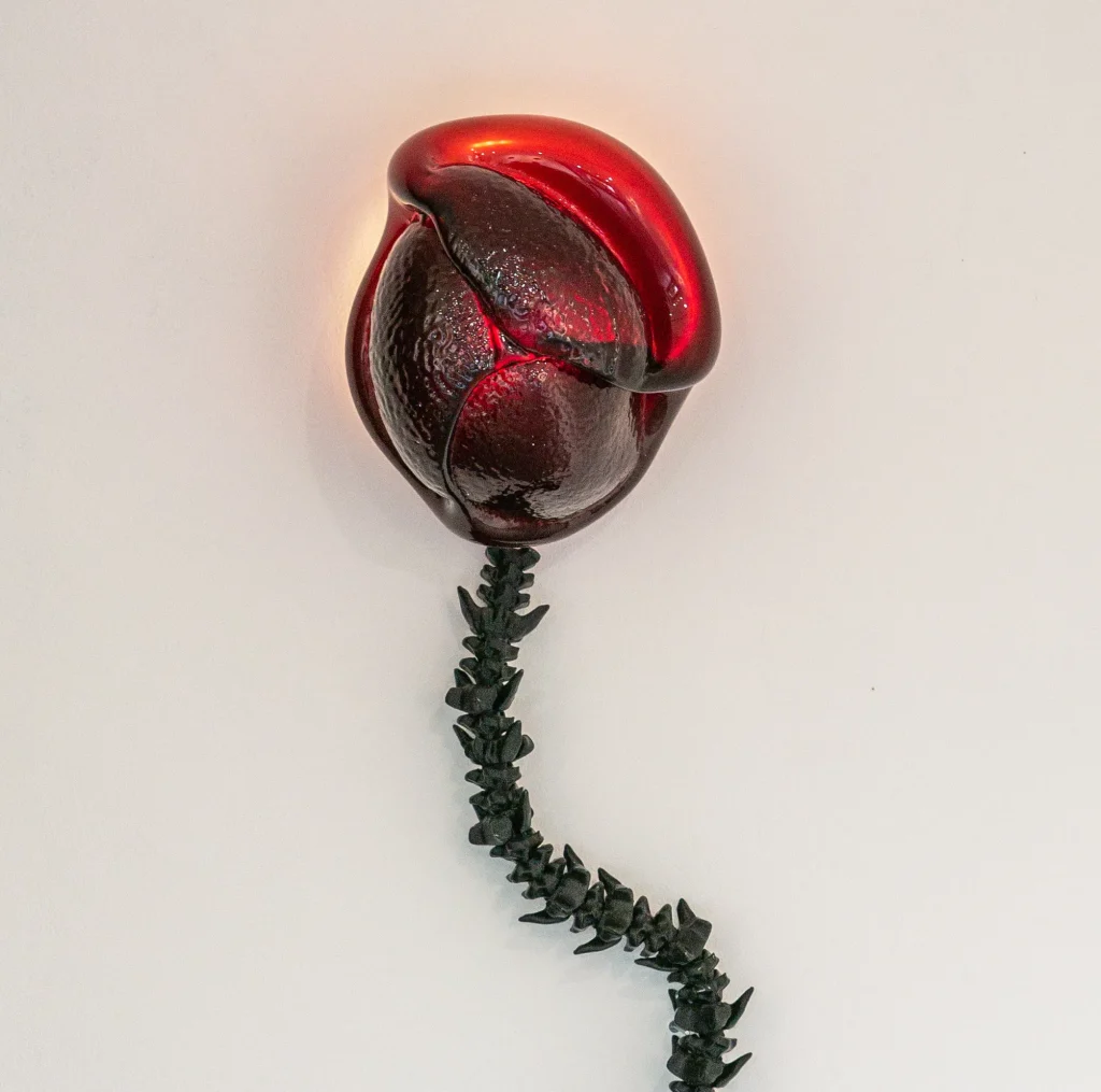 Dysplasio Wall Sconce in Blown Glass — 8