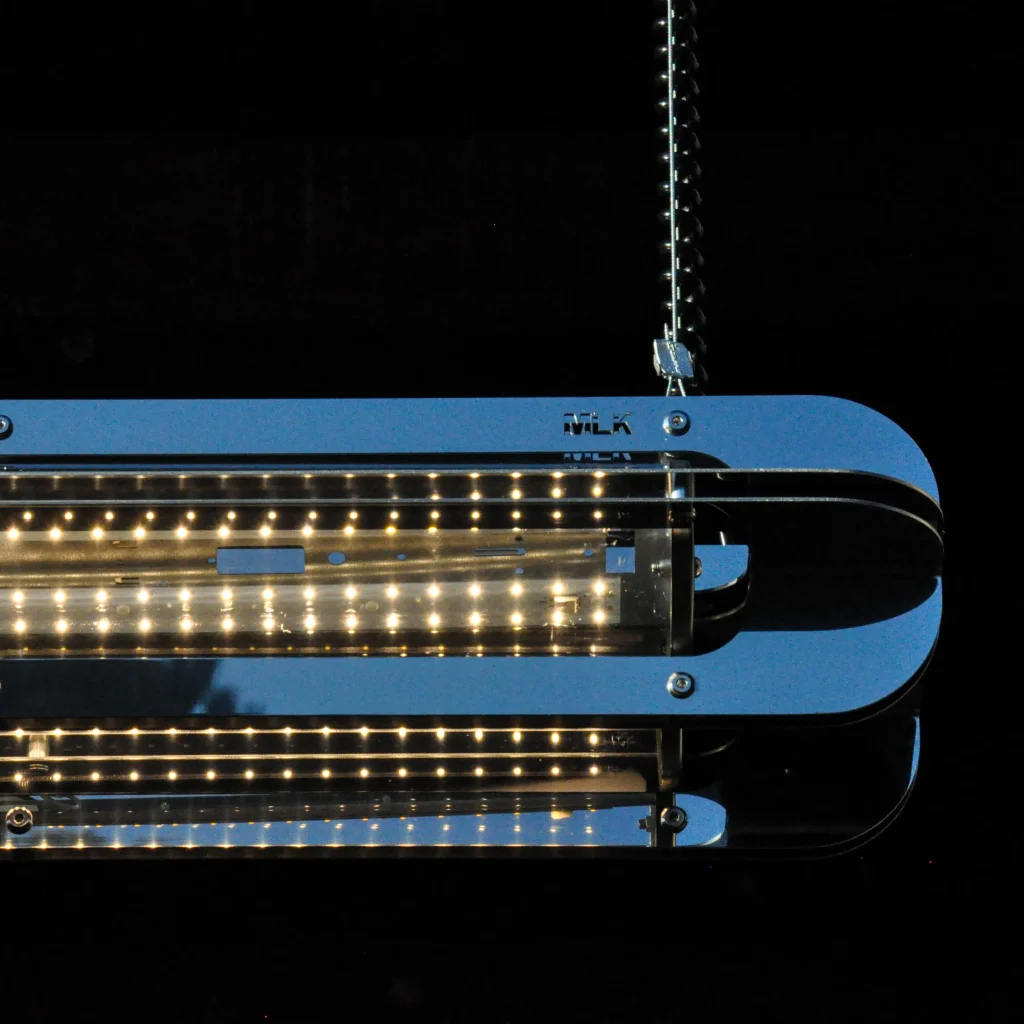 Pill600x2 Pendant Lamp in Mirror Stainless Steel — 10