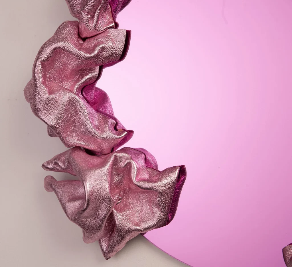 Reflexions Collection - Pink Leather On Pink 158 — 3