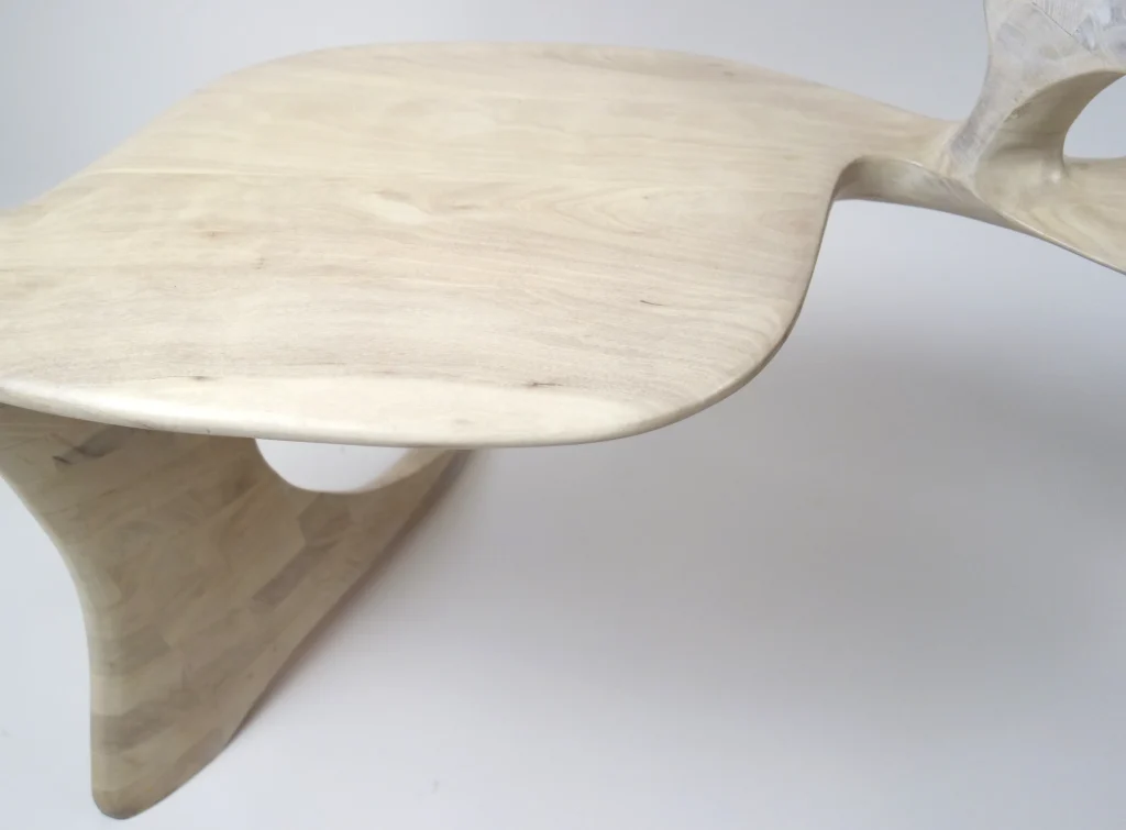 N2 - Cherry Wood Loveseat — 5