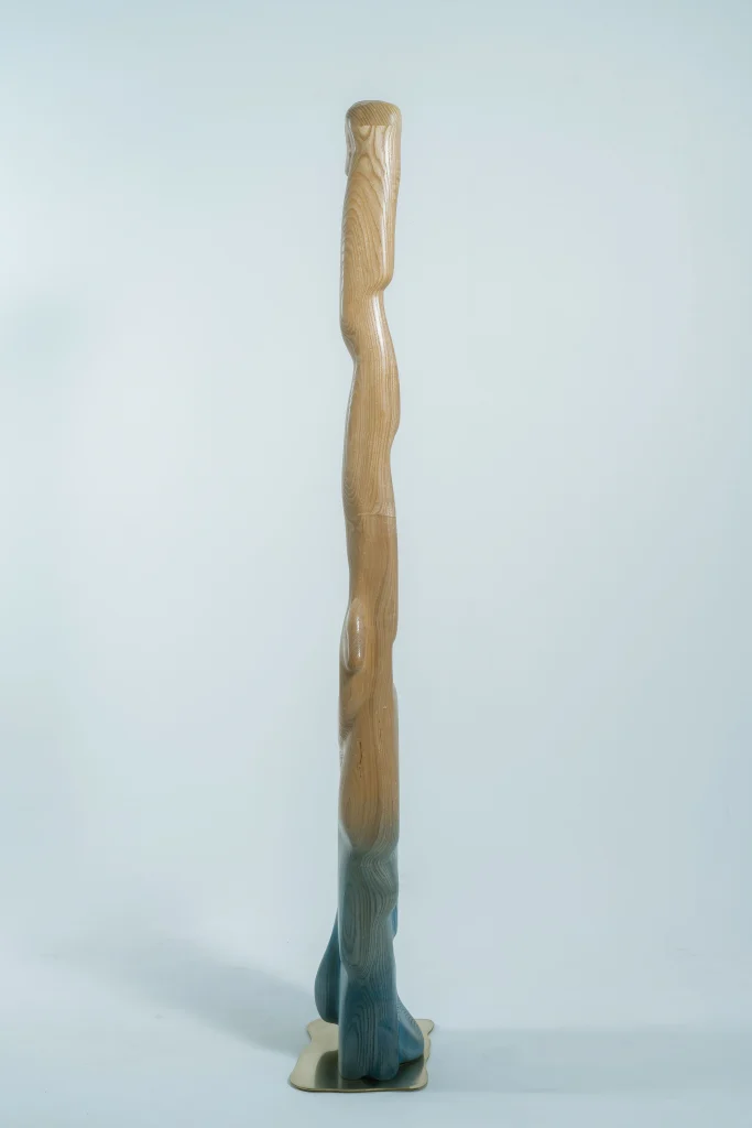 Blueprint Floor Lamp in Ash Wood — 3