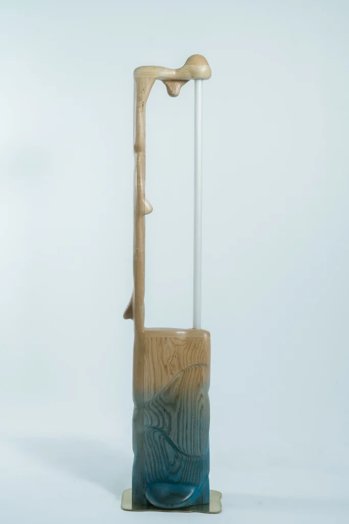 Blueprint Floor Lamp in Ash Wood — 5